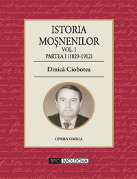 coperta carte istoria mosnenilor
vol. i  de dinica ciobotea
